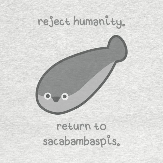 Reject humanity. Return to Sacabambaspis by Niamh Smith Illustrations